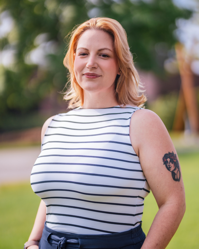 Account Executive at Good Sorts Property Services smiling in Kelowna